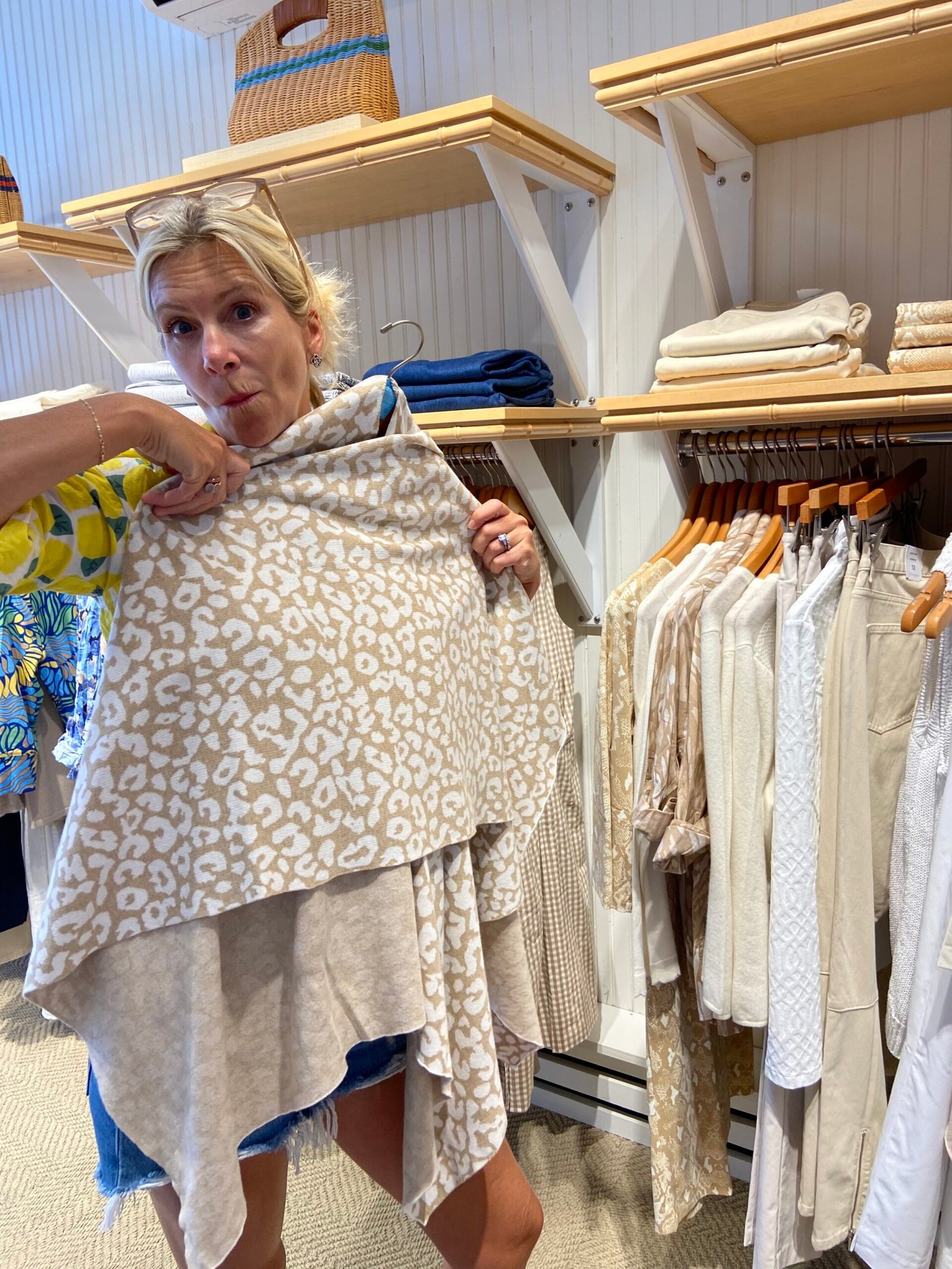 Now, everyone needs some sort of wrap or poncho for a chilly night.  These are the best.  HERE and HERE