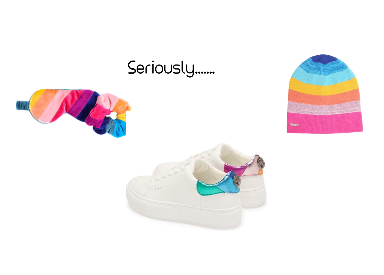 Kurt Geiger Rainbow items.png