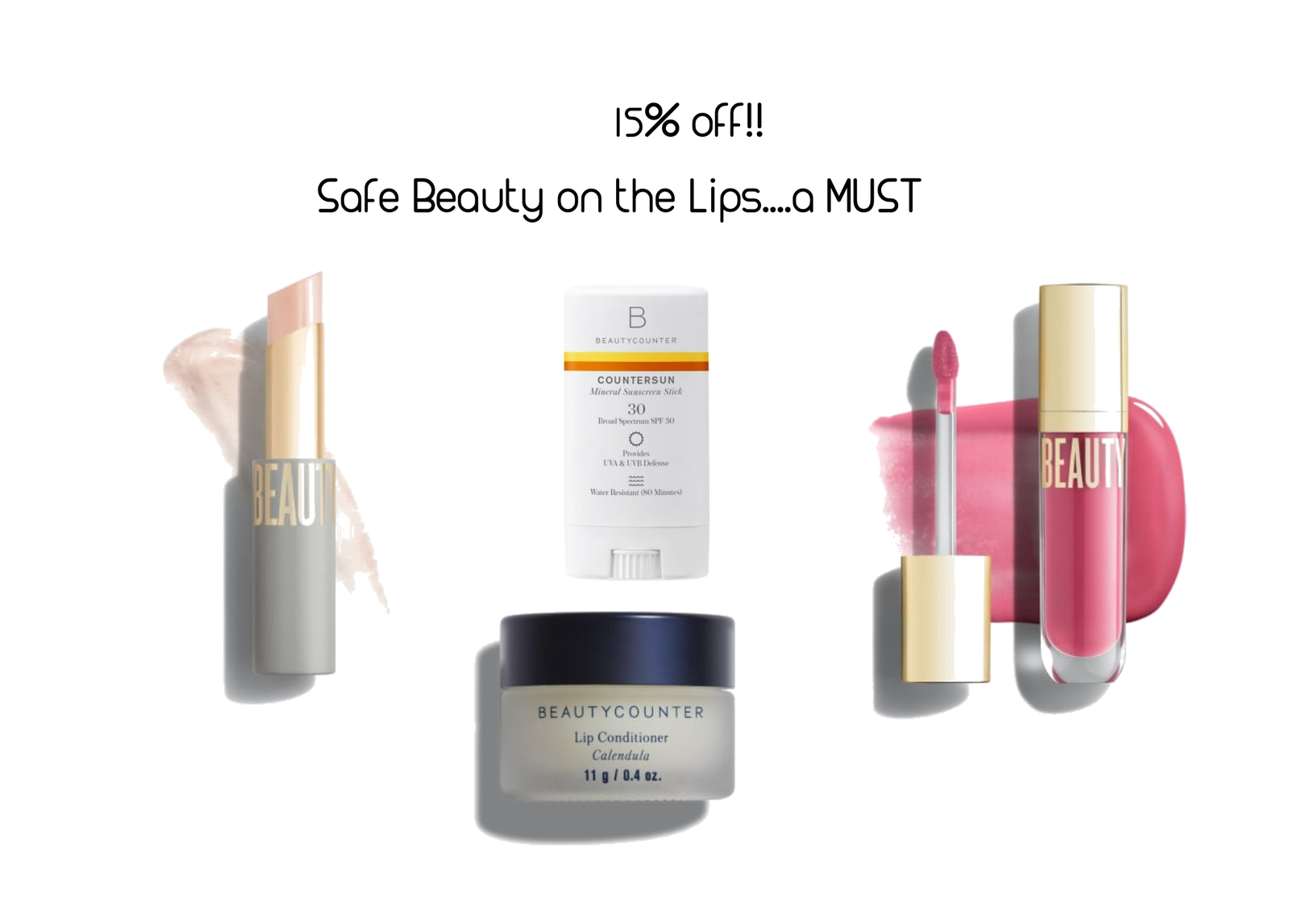 Please put clean products on your lips, ladies! Beautycounter