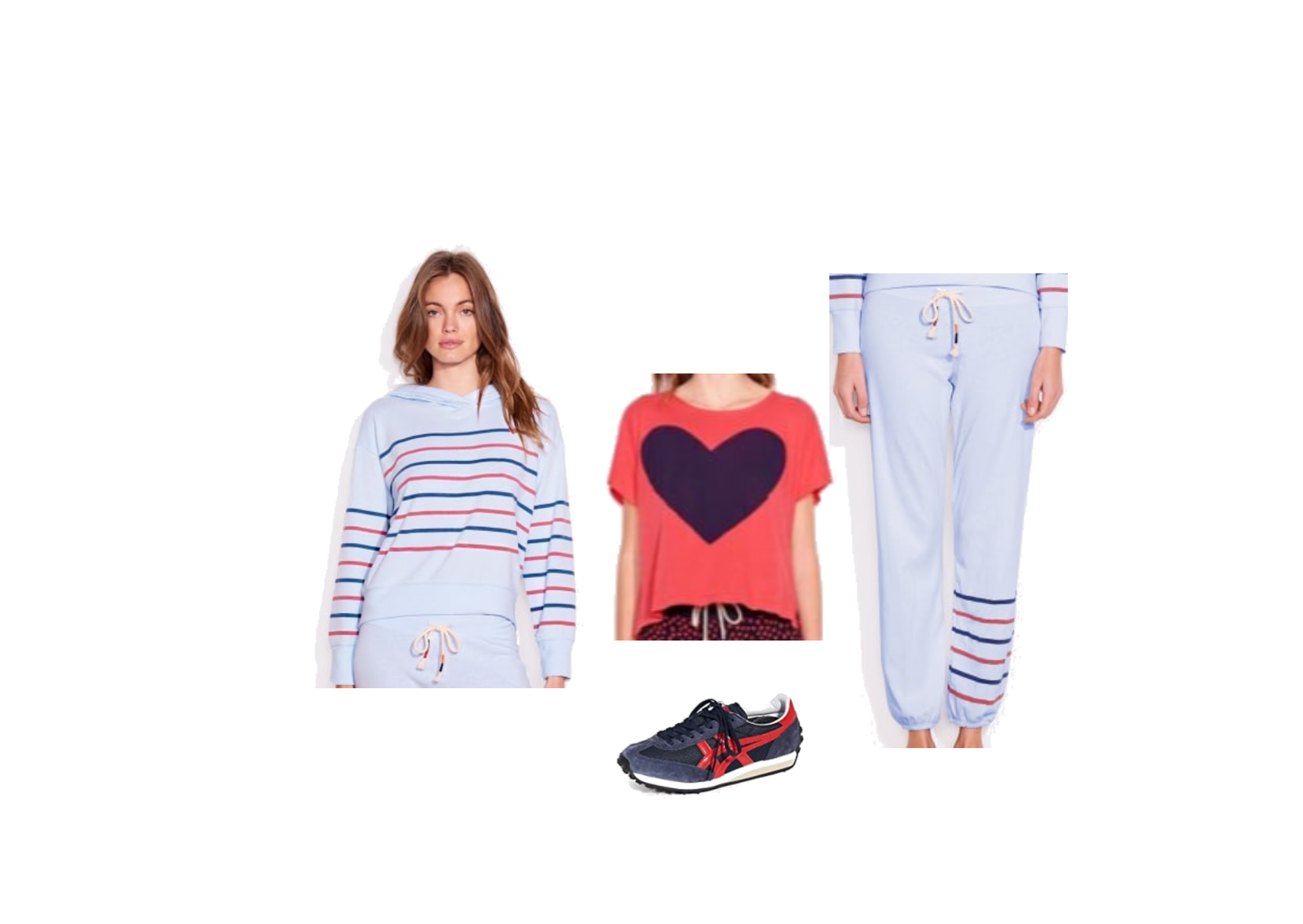 TOP, TSHIRT, SWEATS, SNEAKS