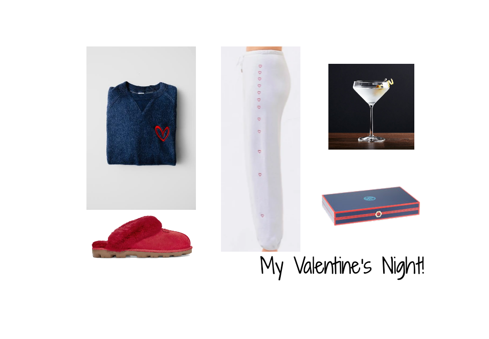 Sweatshirt Code Angelagive HERE Sweats HERE Slippers HERE Tini Glasses HERE Backgammon HERE